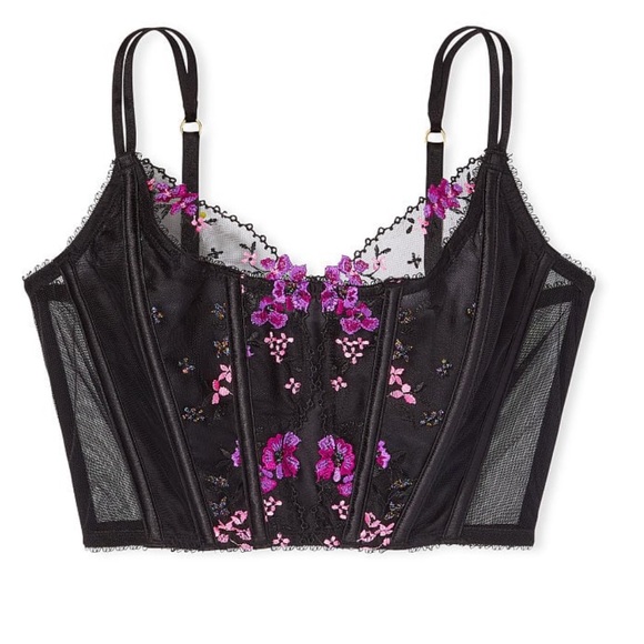 Victoria's Secret Intimates & Sleepwear Stunning Nwt Black With